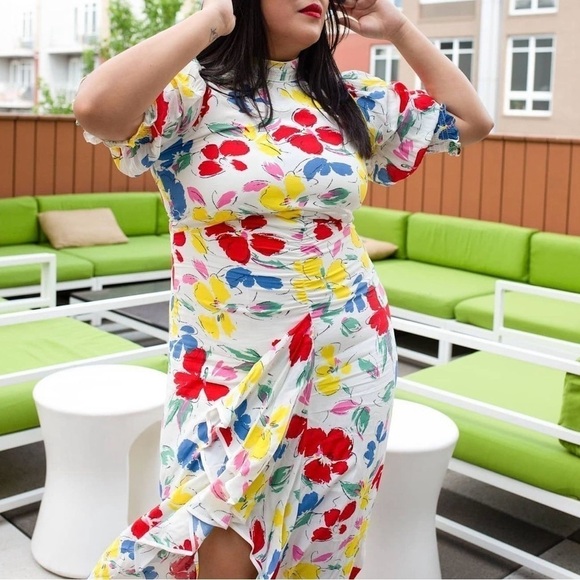 RIXO Floral Dress - Picture 7 of 13